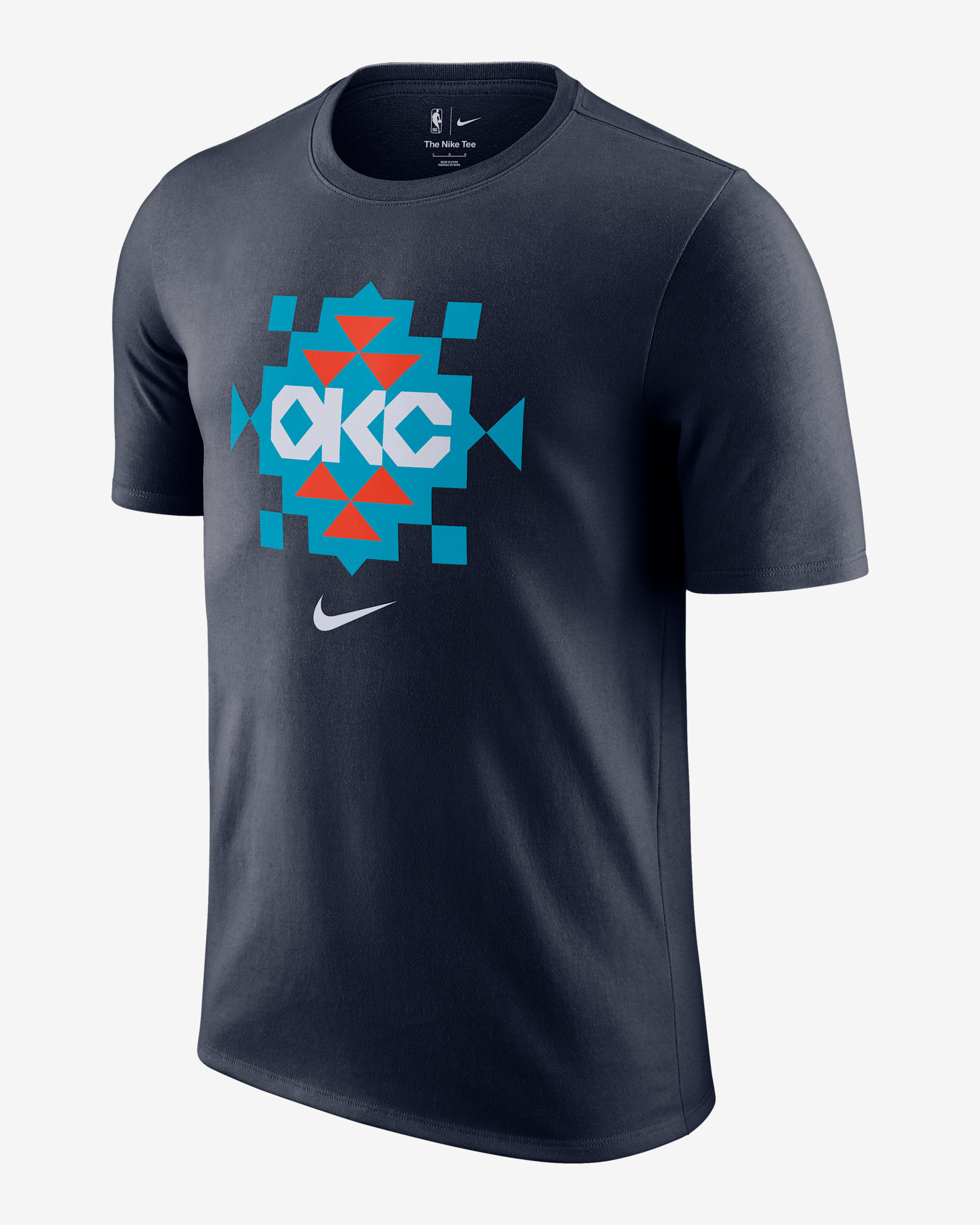 新品未使用 NIKE NBA OKC THUNDER Tシャツ L SGA 2025-26 CITY EDITION OKC THUNDER NIKE SGA N&N T-SHIRT | Official